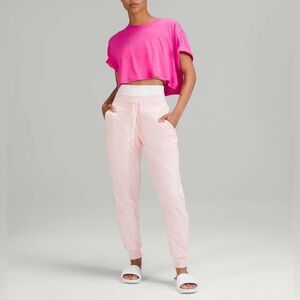 Lululemon Dance Studio Mid-Rise Jogger strawberry milkshake size 2